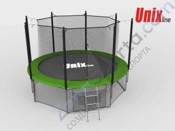Батут Unix line 8 ft inside (Green)