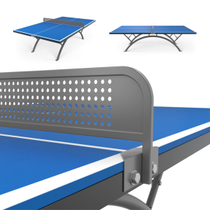 Антивандальный теннисный стол Unix Line 14 mm SMC (Blue/Grey)