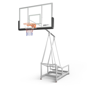 Баскетбольная стойка Unix Line B-Stand-TG PRO 72x42 R45 H120-305 см