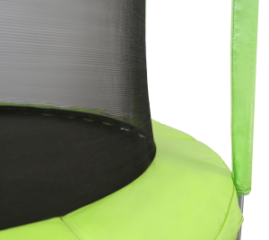Батут Arland 6FT с внутренней страховочной сеткой и лестницей (Light green)