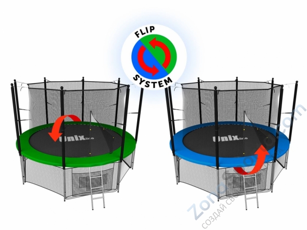 Батут Unix line 8 ft Classic (inside) TRUCL8IN