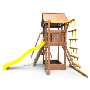 Детская площадка Пикник Оптимус Д с турником и шведской стенкой