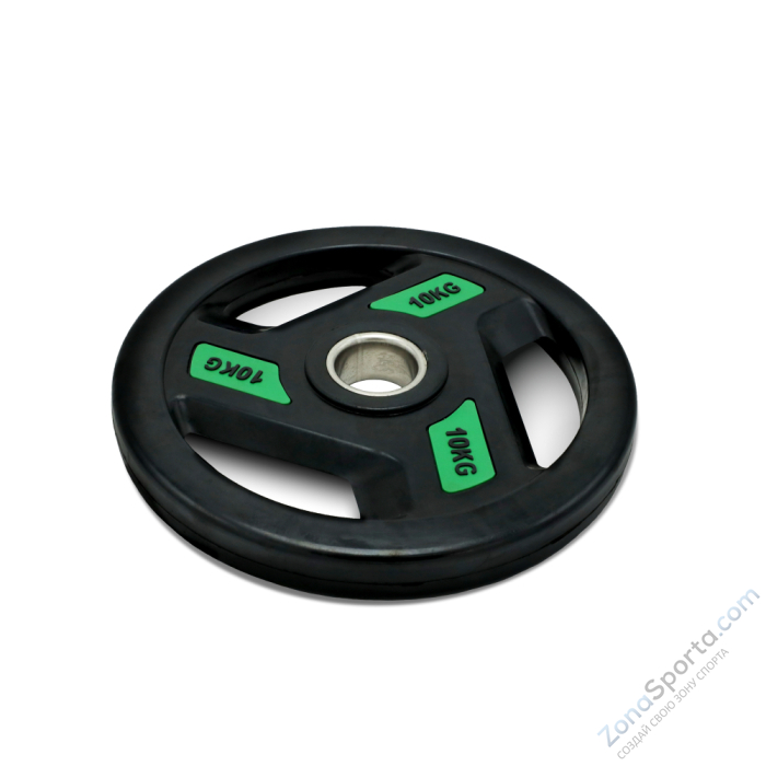 Диск обрезиненный c хватом Unix Fit Pro 10 кг, 51 мм