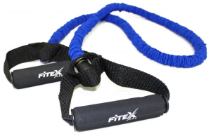Эспандер трубчатый в рукаве тяжелый Fitex FTX-1317H