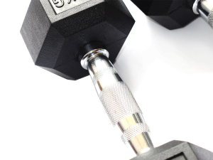 Гантель 25 кг гексагональная Original FitTools FT-HEX-25
