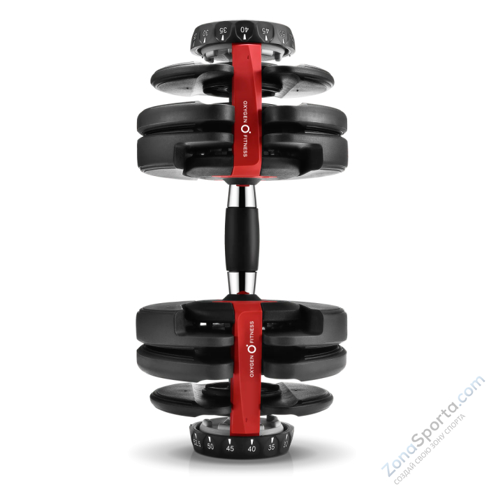 Гантель регулируемая Oxygen Fitness Flexer 24 кг