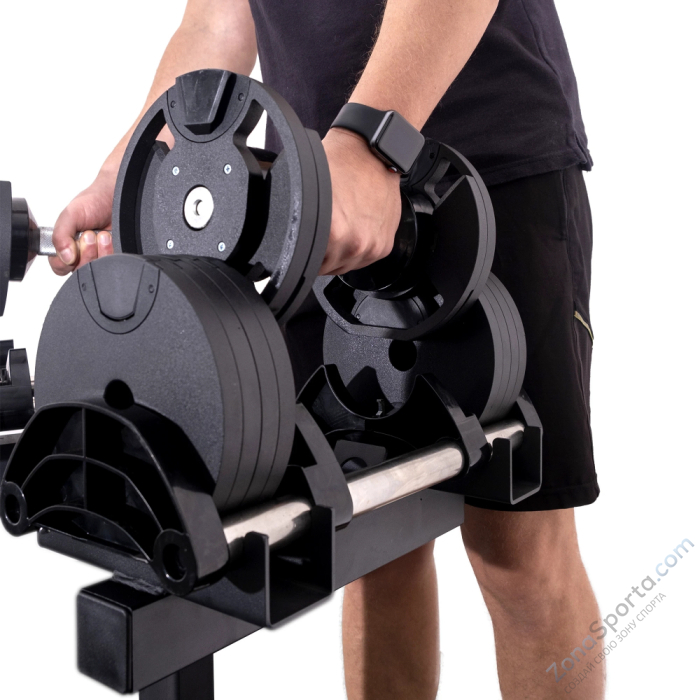 Гантель с регулировкой веса Protrain HC-AD1-32B (2-32 кг)