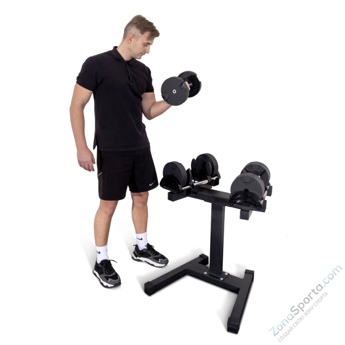 Гантель с регулировкой веса Protrain HC-AD1-32B (2-32 кг)