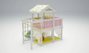 Игровой комплекс Савушка Baby 4 розовый