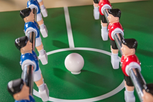 Игровой стол - футбол складной Maccabi (светлый)