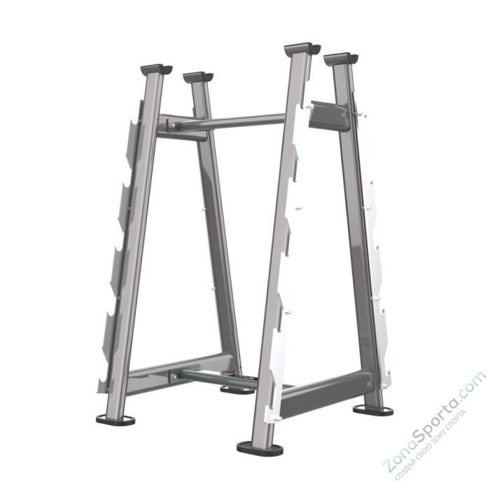 Комплект полиуретановых фиксированных штанг 10-45 кг со стойкой  Fitex FTX-414.1