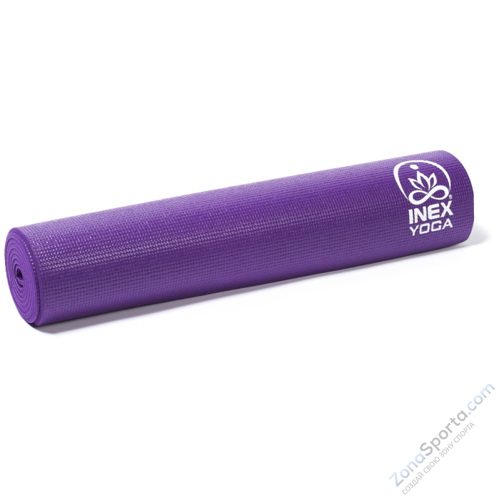 Коврик для йоги INEX Yoga Mat 170 x 60 x 0,6 см, фиолетовый